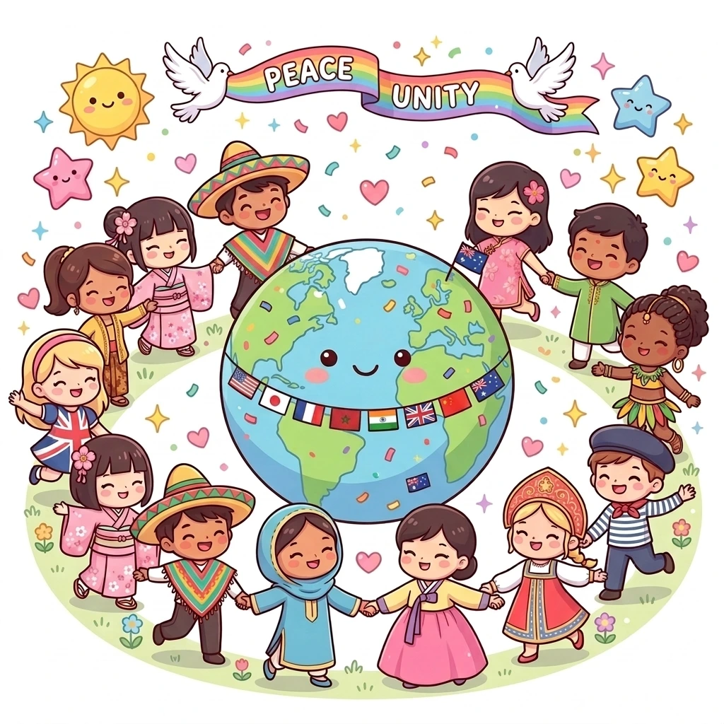 International Days Coloring Pages